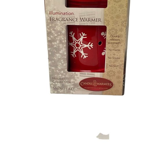 Illumination Fragrance Warmer Diffuser Candle Warmers Red 10" x 9" x 9" - Picture 12 of 12